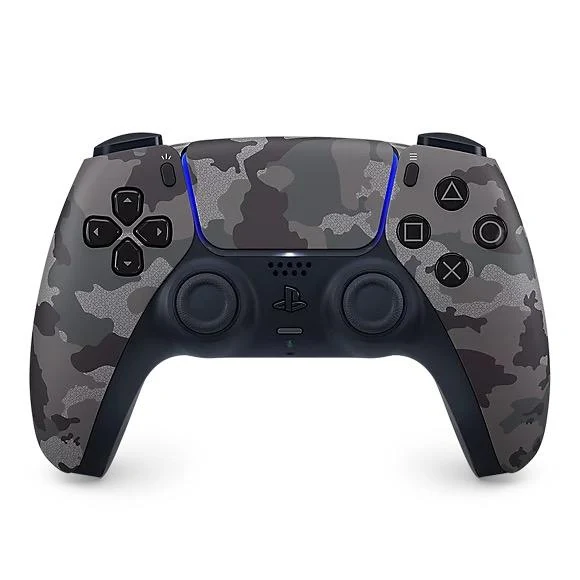 DualSense · Gray Camouflage